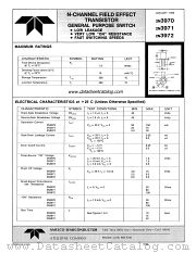 2N3970 datasheet pdf Amelco Semiconductor
