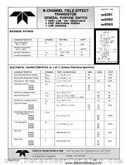 2N4092 datasheet pdf Amelco Semiconductor