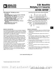 AD1408 datasheet pdf Analog Devices