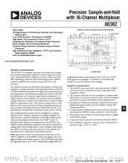 AD362 datasheet pdf Analog Devices