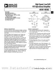 AD382SH datasheet pdf Analog Devices