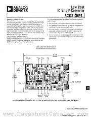 AD537J datasheet pdf Analog Devices