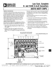 AD570 datasheet pdf Analog Devices