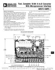 AD573S datasheet pdf Analog Devices