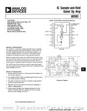 AD583 datasheet pdf Analog Devices