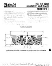 AD644J datasheet pdf Analog Devices