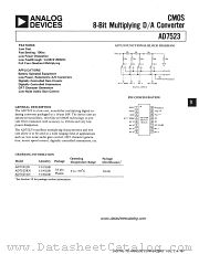 AD7523JN datasheet pdf Analog Devices