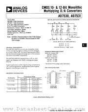 AD7530KD datasheet pdf Analog Devices