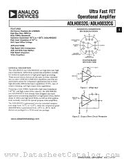 ADLH0032CG datasheet pdf Analog Devices