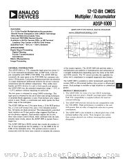 ADSP-1009 datasheet pdf Analog Devices