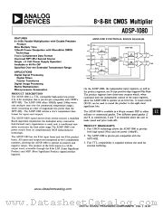 ADSP-1080KD datasheet pdf Analog Devices