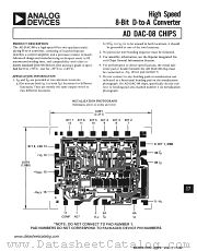 DAC-08A datasheet pdf Analog Devices