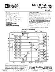 AD7841 datasheet pdf Analog Devices