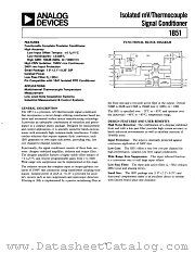 1B51 datasheet pdf Analog Devices