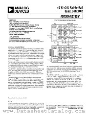 AD7304 datasheet pdf Analog Devices