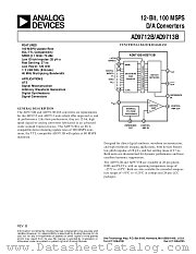 AD9713B datasheet pdf Analog Devices