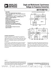 AD7741 datasheet pdf Analog Devices