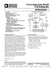 AD7854 datasheet pdf Analog Devices