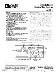 AD1892 datasheet pdf Analog Devices