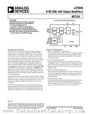 AD7224 datasheet pdf Analog Devices