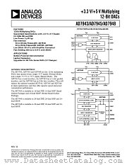 AD7945 datasheet pdf Analog Devices