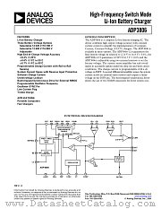 ADP3806 datasheet pdf Analog Devices