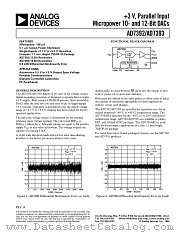 AD7392 datasheet pdf Analog Devices