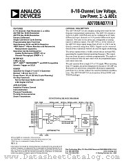 AD7708 datasheet pdf Analog Devices