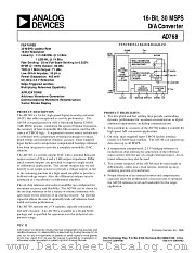 AD768 datasheet pdf Analog Devices