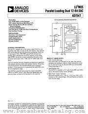 AD7547 datasheet pdf Analog Devices