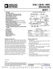 AD7677 datasheet pdf Analog Devices