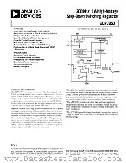 ADP3050 datasheet pdf Analog Devices