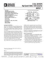 AD9753 datasheet pdf Analog Devices