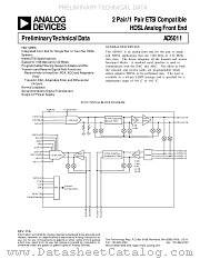 AD5011B datasheet pdf Analog Devices