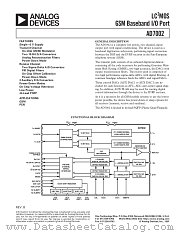 AD7002 datasheet pdf Analog Devices
