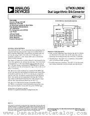 AD7112BR datasheet pdf Analog Devices