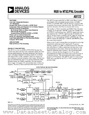 AD722JR-16 datasheet pdf Analog Devices