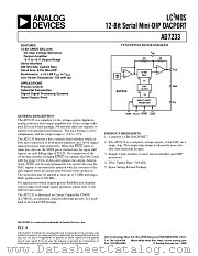 AD7233BN datasheet pdf Analog Devices
