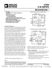 AD7245AAN datasheet pdf Analog Devices