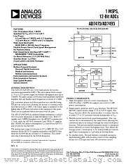 AD7495BRM datasheet pdf Analog Devices
