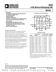 AD7524LN datasheet pdf Analog Devices