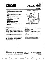 AD7534BQ datasheet pdf Analog Devices