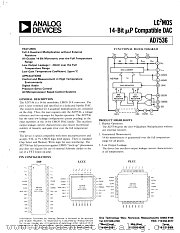AD7536KP datasheet pdf Analog Devices