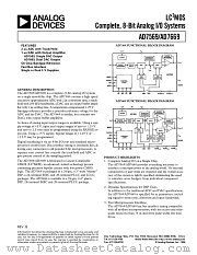 AD7569TQ datasheet pdf Analog Devices