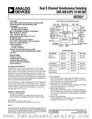 AD7654ACPRL datasheet pdf Analog Devices