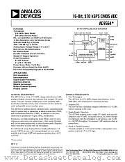 AD7664AST datasheet pdf Analog Devices