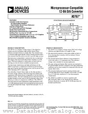 AD767BD datasheet pdf Analog Devices