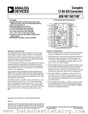 AD674BKN datasheet pdf Analog Devices