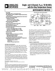 AD7817ARU datasheet pdf Analog Devices