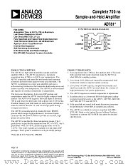 AD781AN datasheet pdf Analog Devices